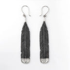 Huia Feather Earrings
