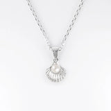 Venus Pearl Pendant in Sterling Silver
