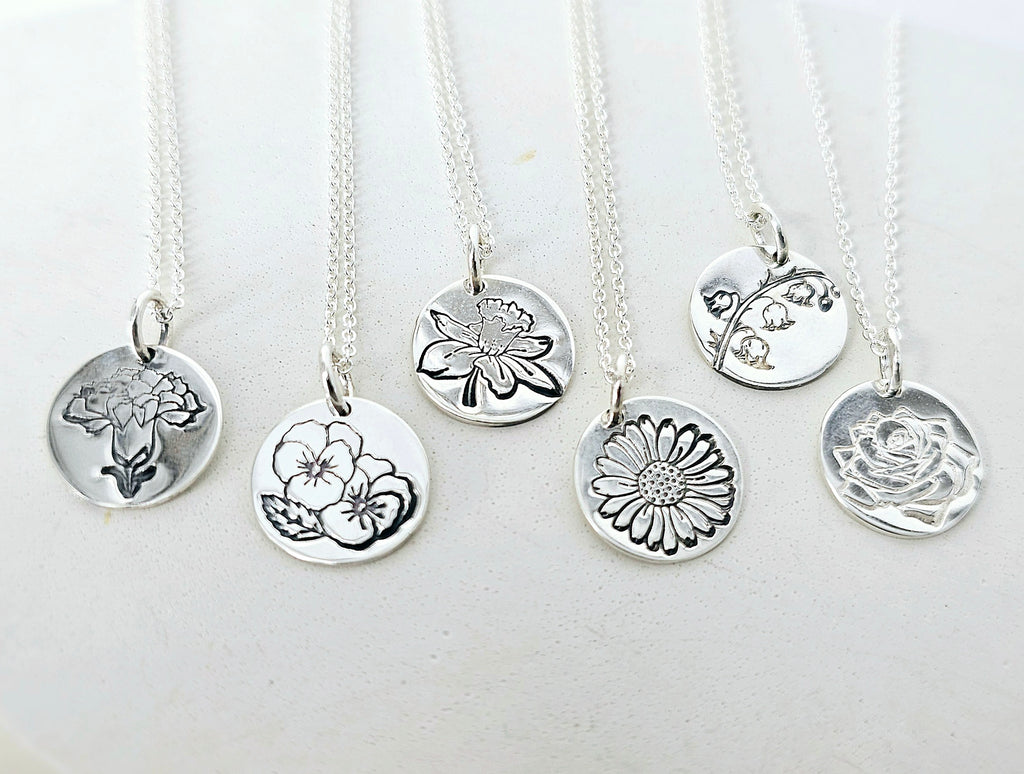Celebrate Their Story: April - The Birth Flower Pendant