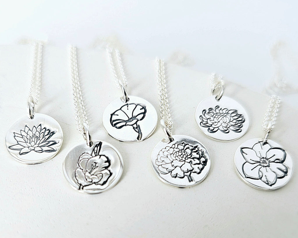 Celebrate Their Story: August - The Birth Flower Pendant