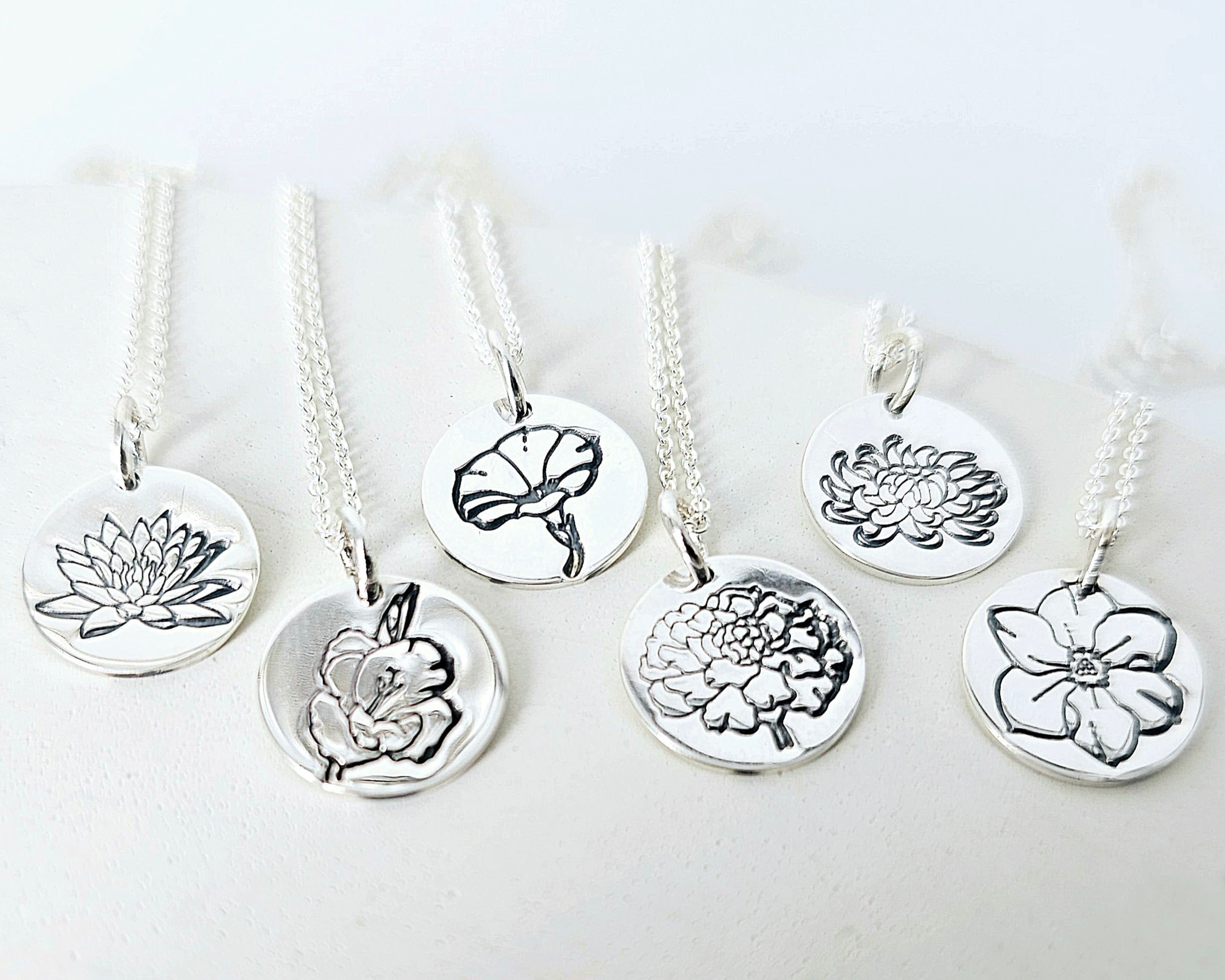 Celebrate Their Story: December - The Birth Flower Pendant