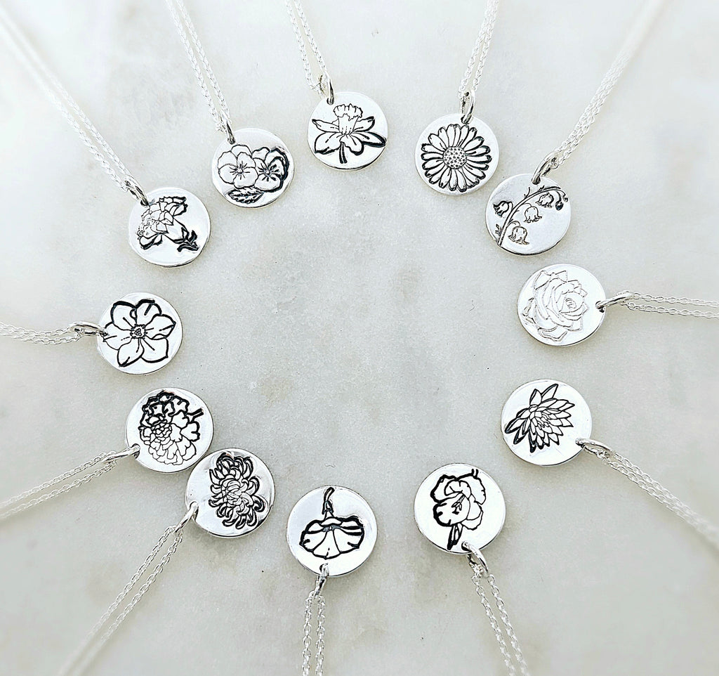 Celebrate Their Story: April - The Birth Flower Pendant