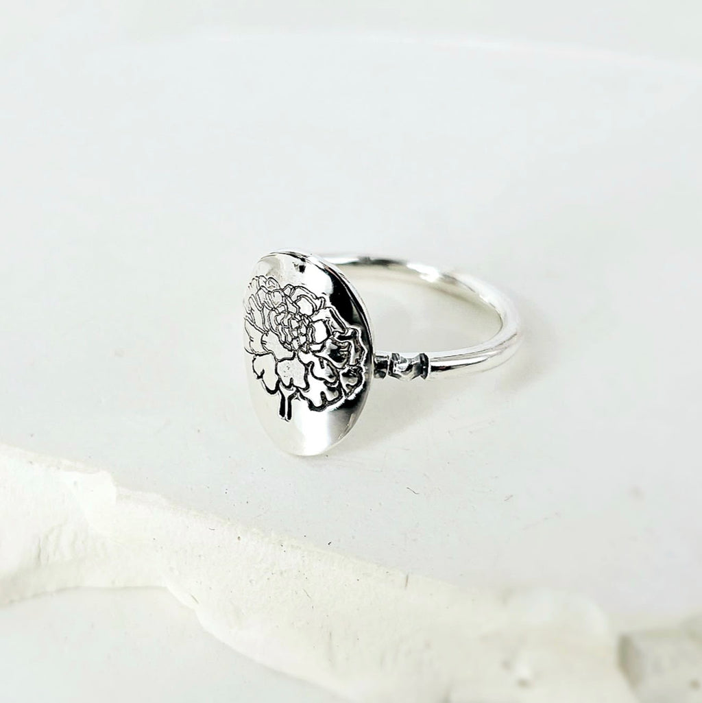 Celebrate Their Story: October - The Birth Flower Ring