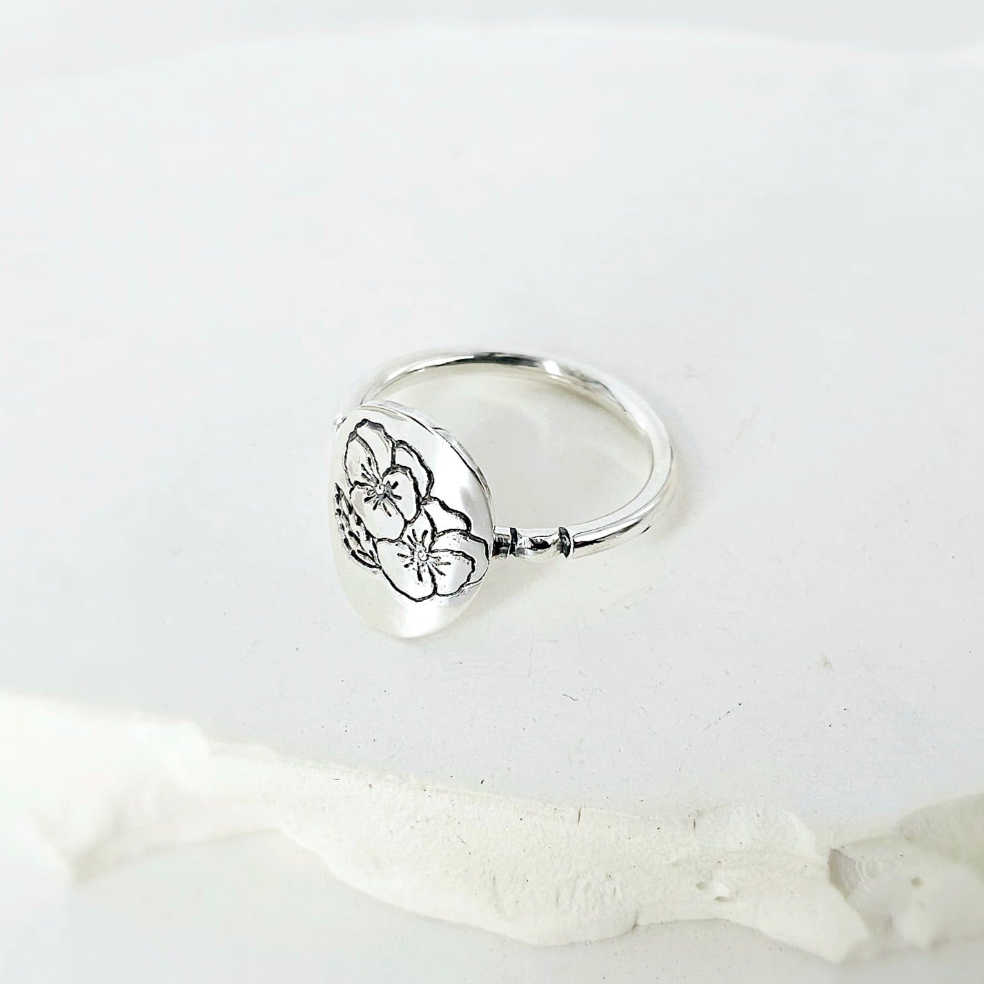 Celebrate Their Story: February - The Birth Flower Ring