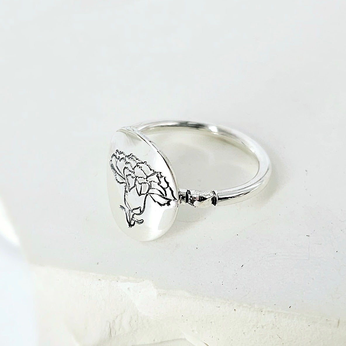 Celebrate Their Story: January - The Birth Flower Ring