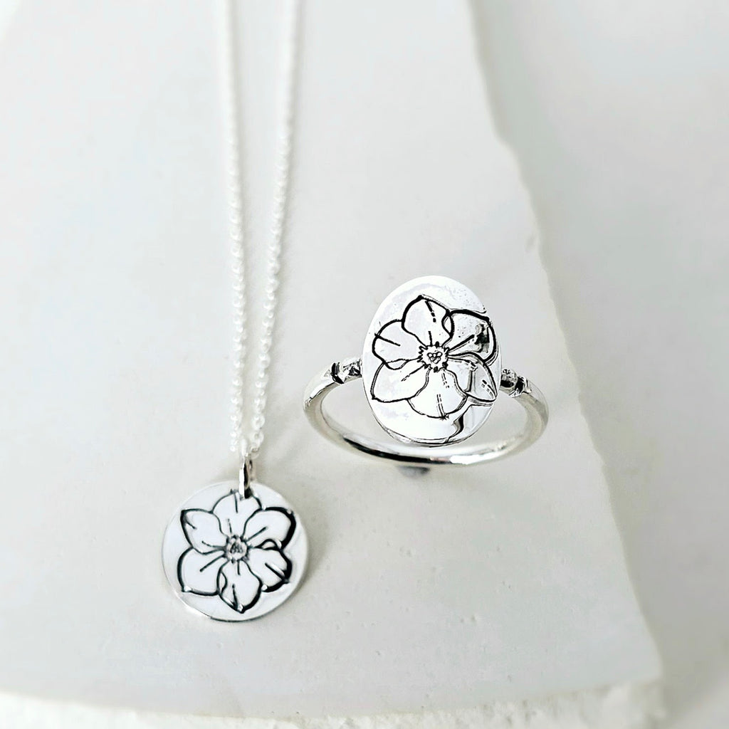 Celebrate Their Story: December - The Birth Flower Ring