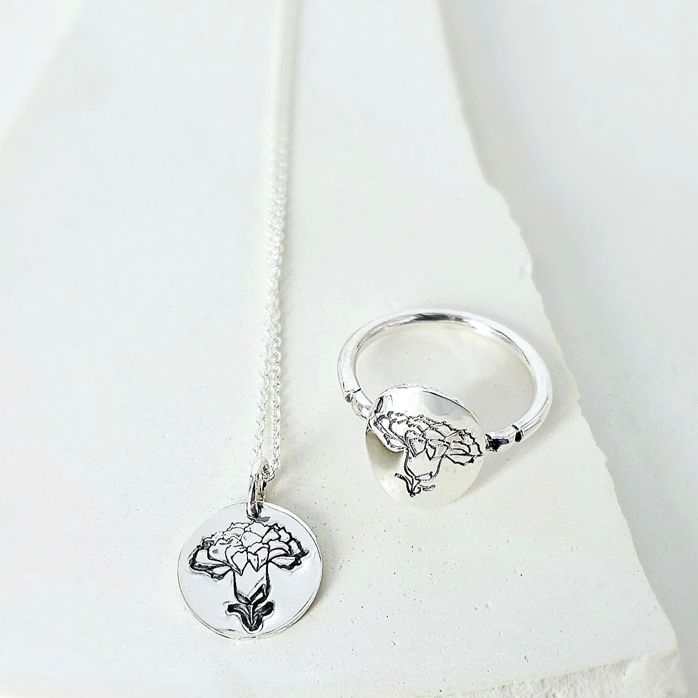 Celebrate Their Story: March - The Birth Flower Pendant