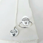 Celebrate Their Story: January - The Birth Flower Ring
