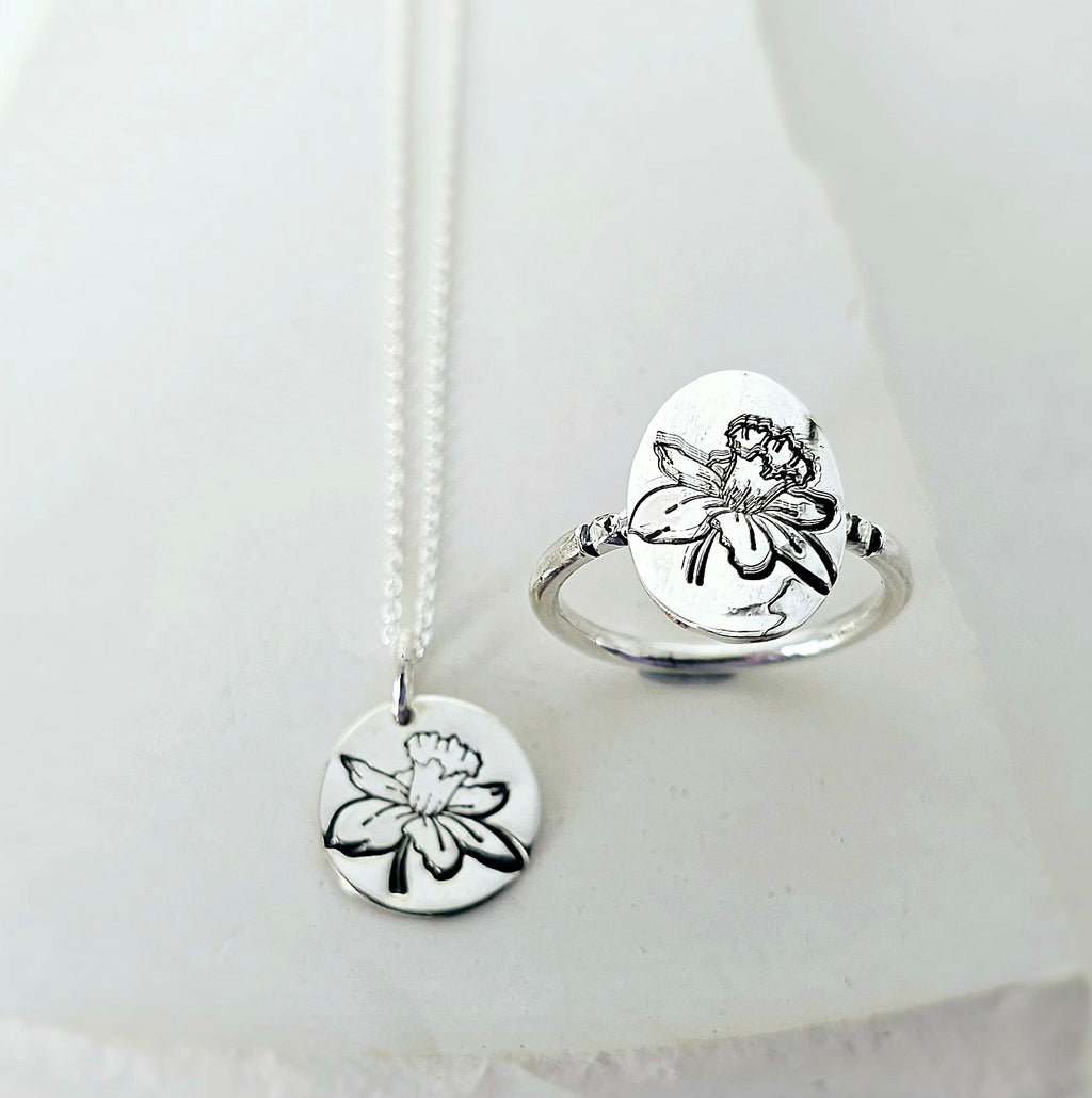 Celebrate Their Story: March - The Birth Flower Ring