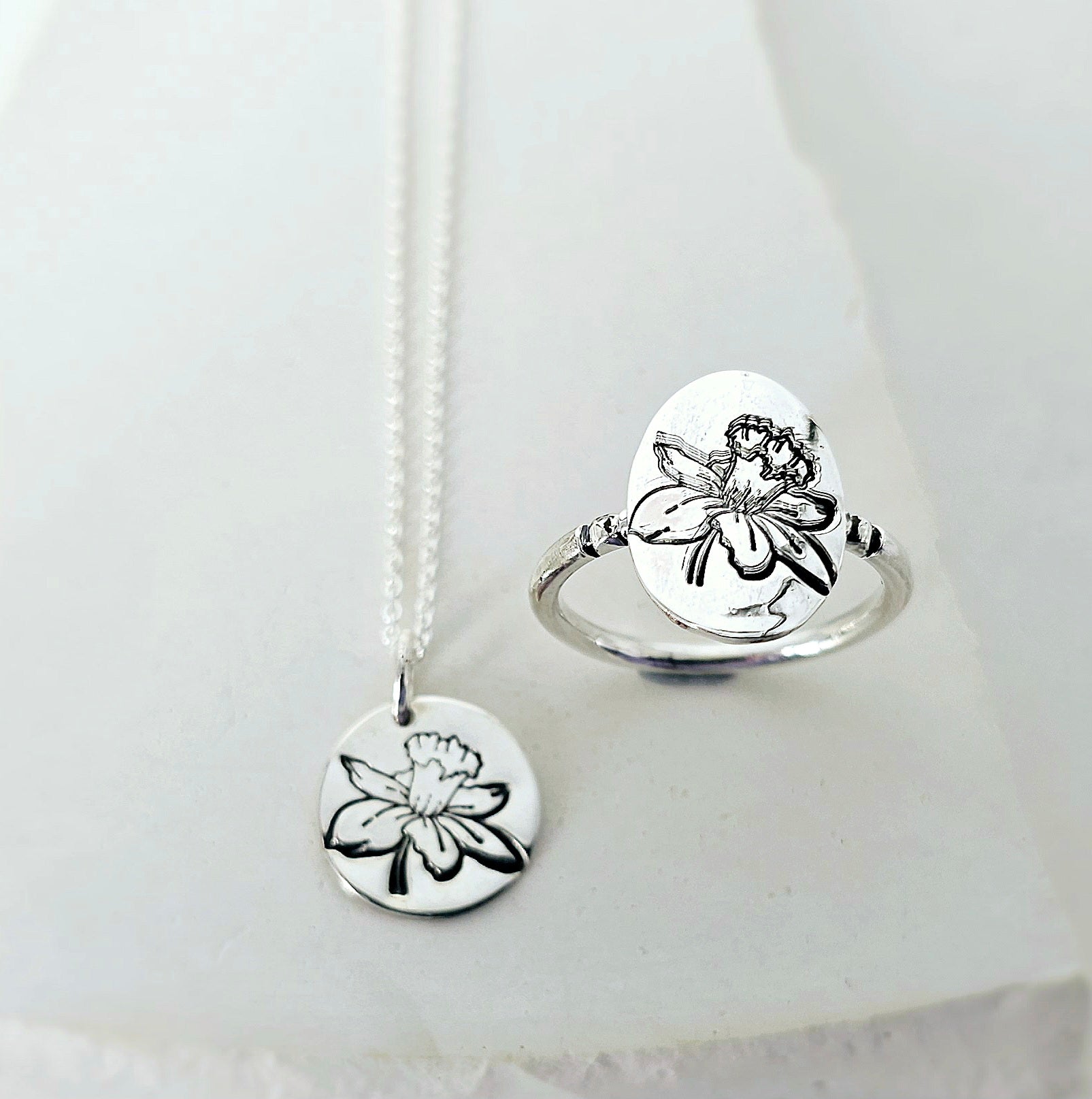 Celebrate Their Story: March - The Birth Flower Ring