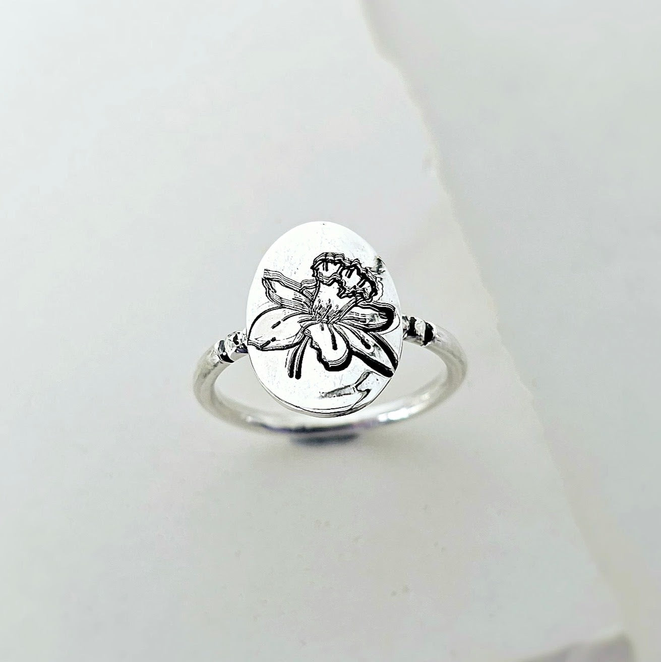 Celebrate Their Story: March - The Birth Flower Ring