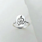 Celebrate Their Story: August - The Birth Flower Ring