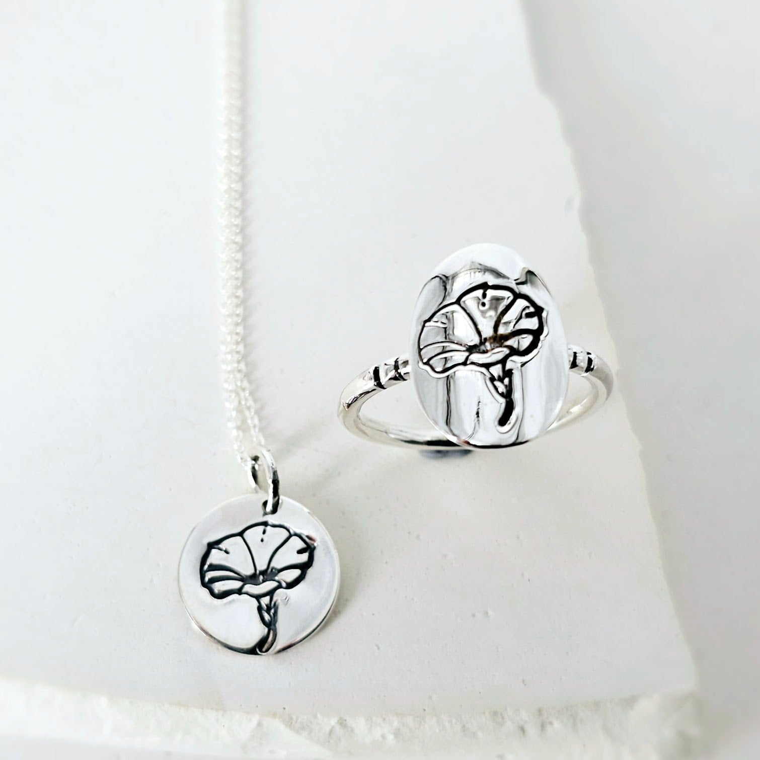 Celebrate Their Story: September - The Birth Flower Ring