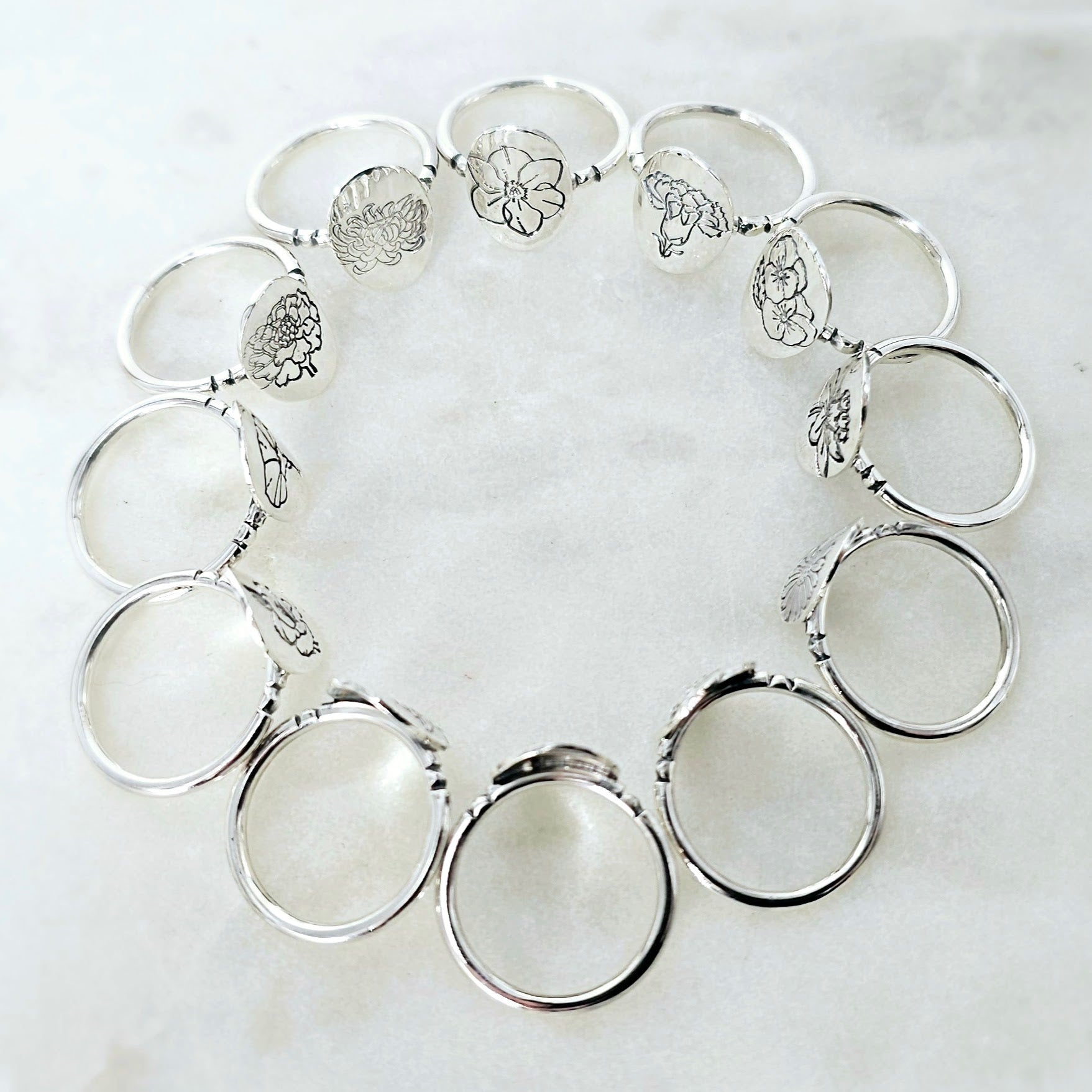 Celebrate Their Story: August - The Birth Flower Ring