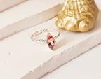Embrace Elegance: The Pink Tourmaline Whisper Ring