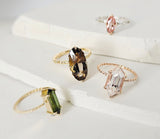 Alure In Every Detail: Smokey Quartz Ring