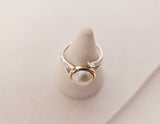 Timeless Elegance: 10mmCream Mabe Pearl Ring