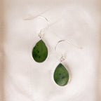 Pounamu Teardrop Earrings