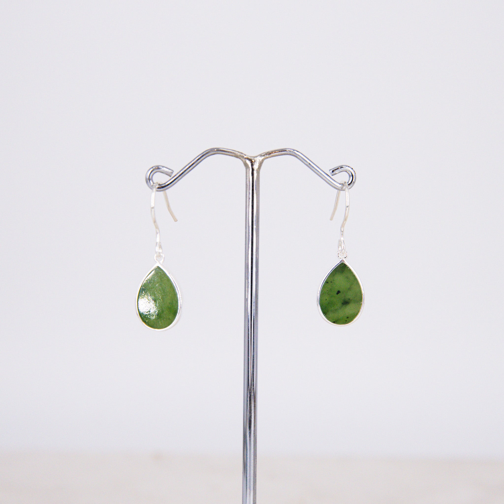 Pounamu Teardrop Earrings