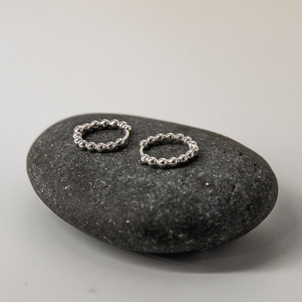 11mm Bubble Huggie Earring