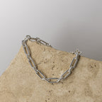 Figaro Paperclip Chain Bracelet