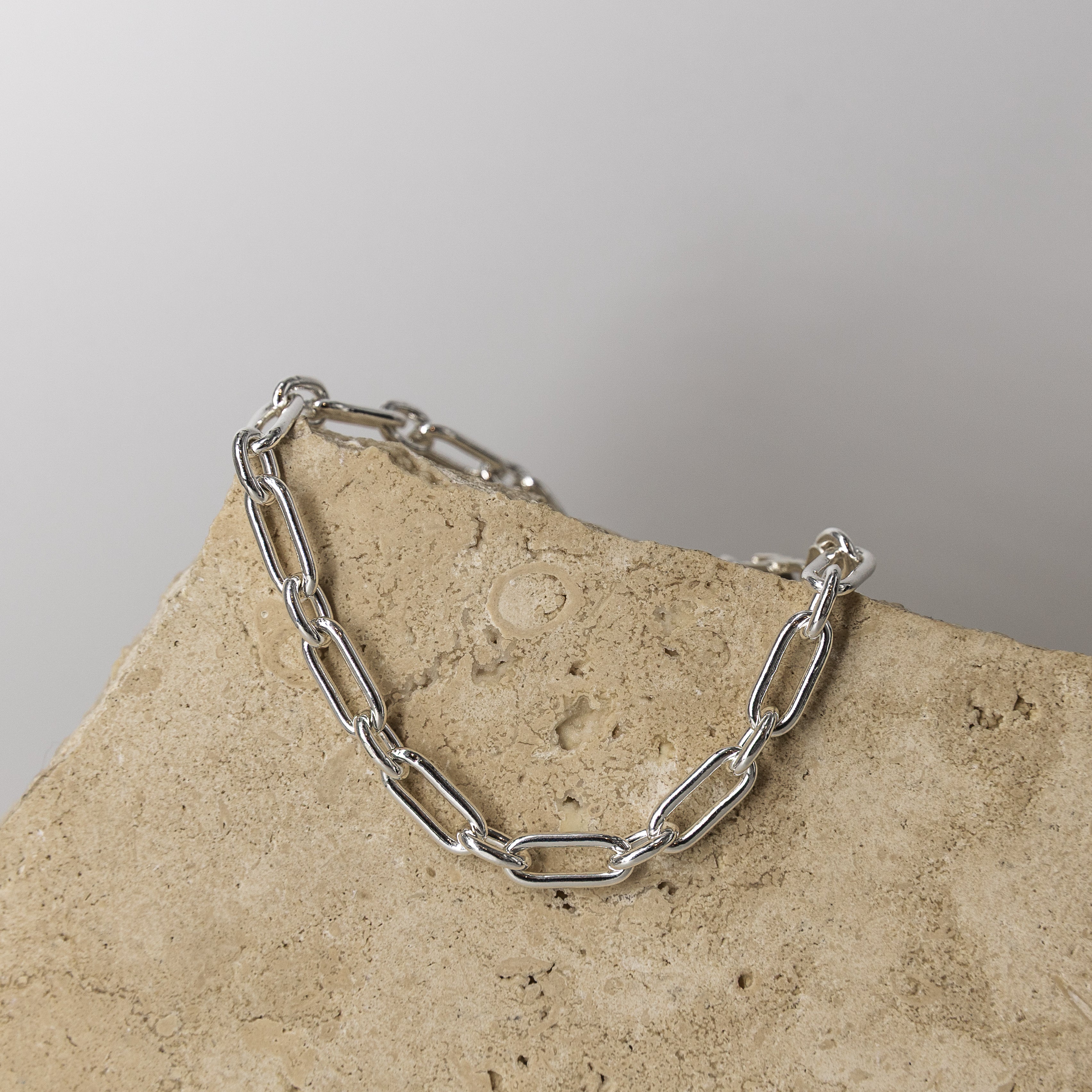 Figaro Paperclip Chain Bracelet