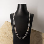 Flat Bevelled Diamond Cut Curb Chain