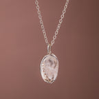 Pāua Tide Pendant Necklace Medium