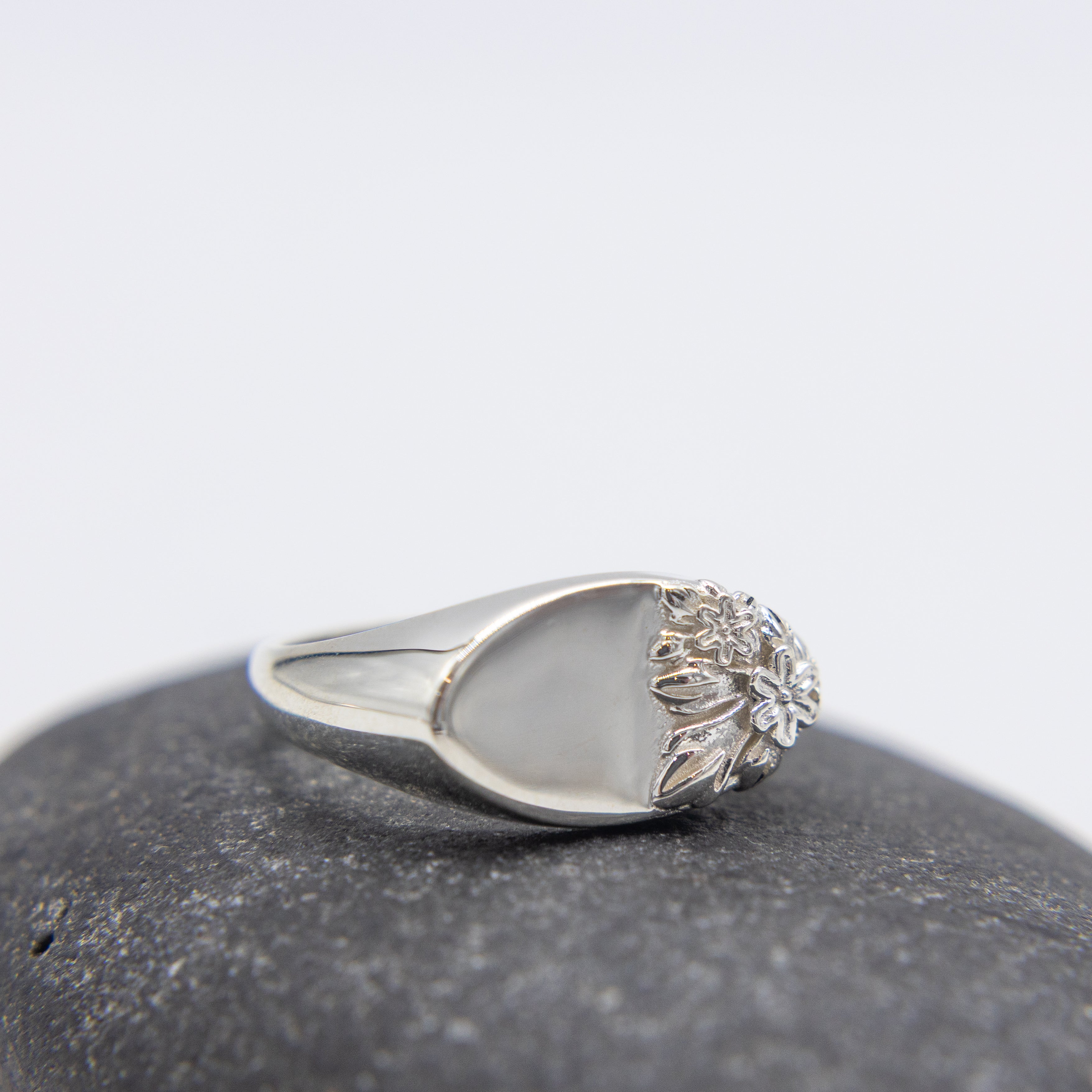 Flower Signet Ring