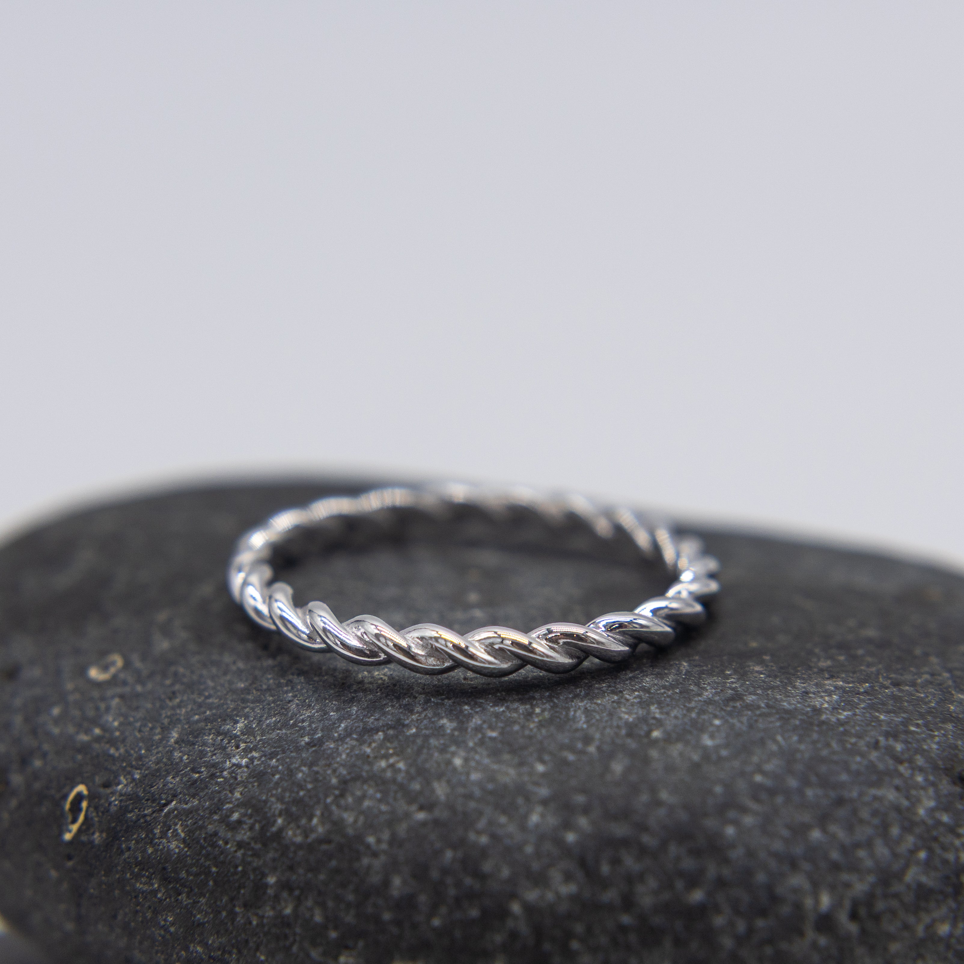 Silver Twist RIng