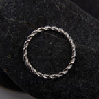 Silver Twist RIng