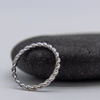 Silver Twist RIng