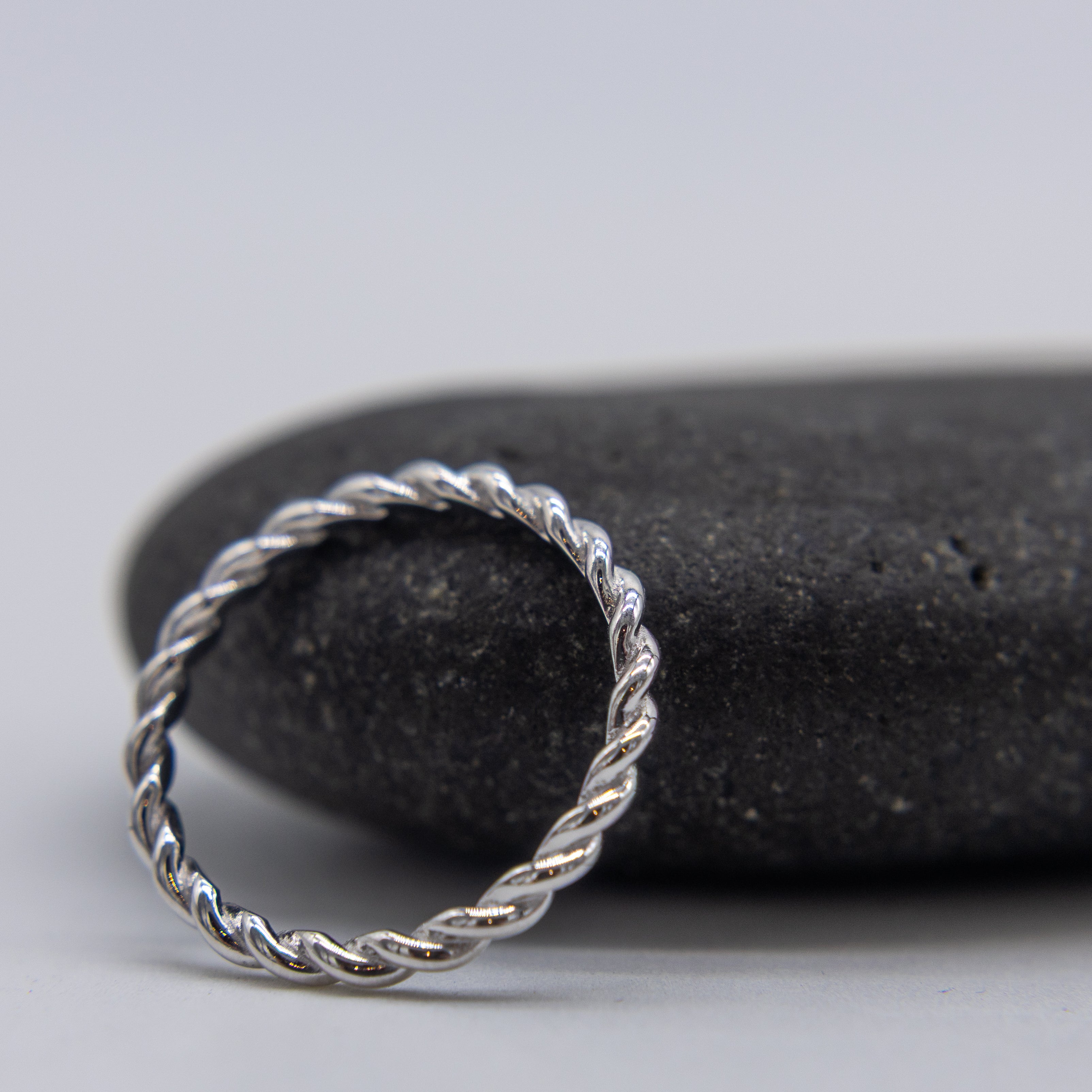 Silver Twist RIng