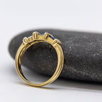 9ct Yellow Gold Sapphire Ring