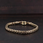 9ct Yellow Gold Norfolk Pine Bracelet