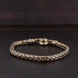 9ct Yellow Gold Norfolk Pine Bracelet
