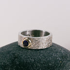 Amethyst 9ct Yellow Gold Mount Ring
