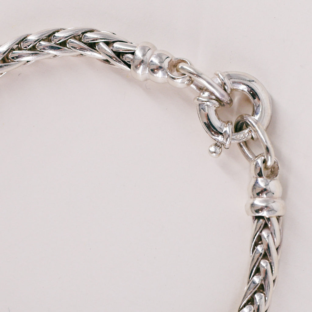 Norfolk Pine Silver Bracelet