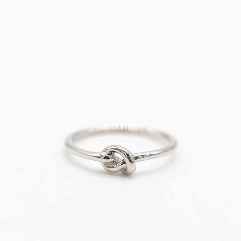 Silver Knot Ring