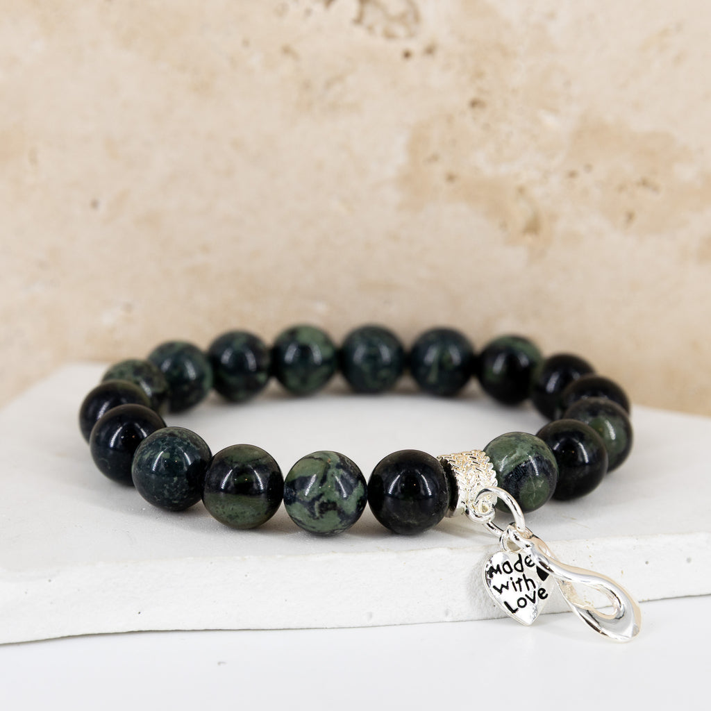Pounamu Bead Bracelet