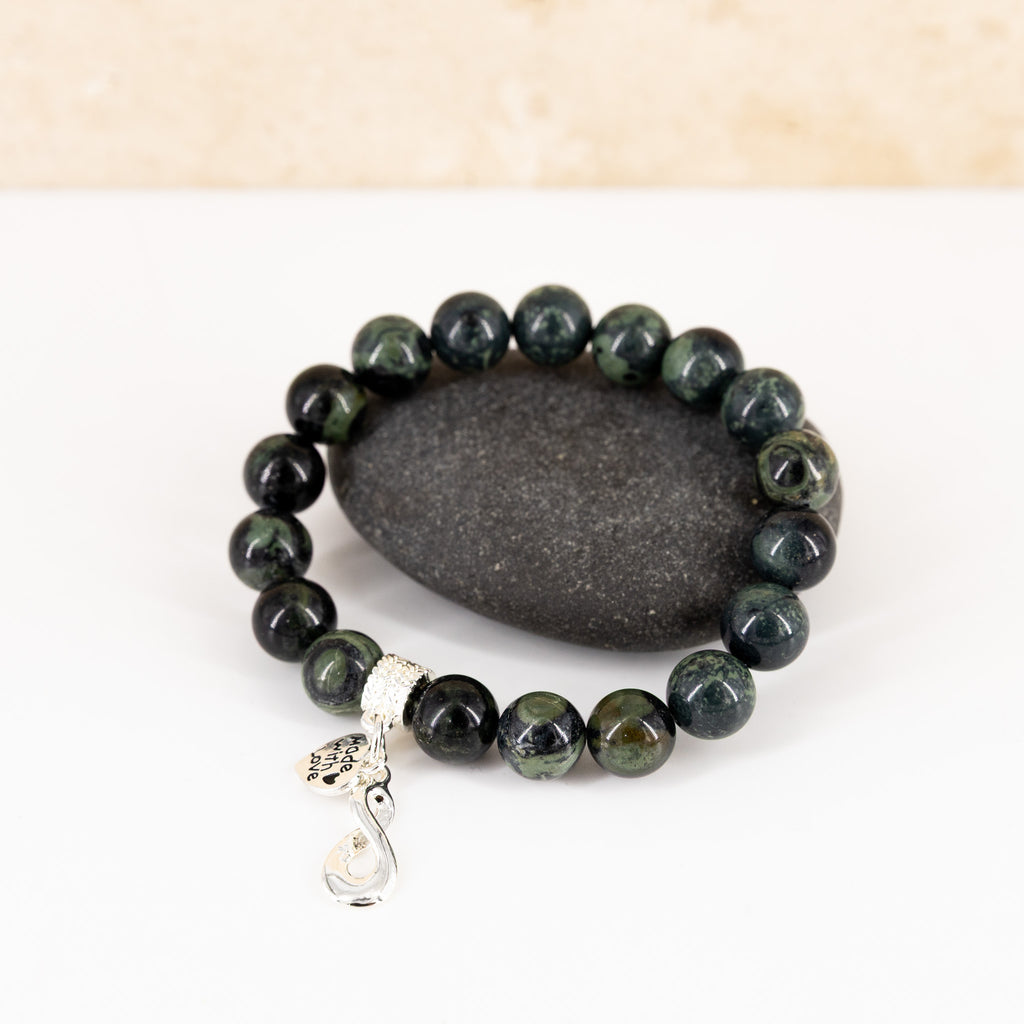 Pounamu Bead Bracelet