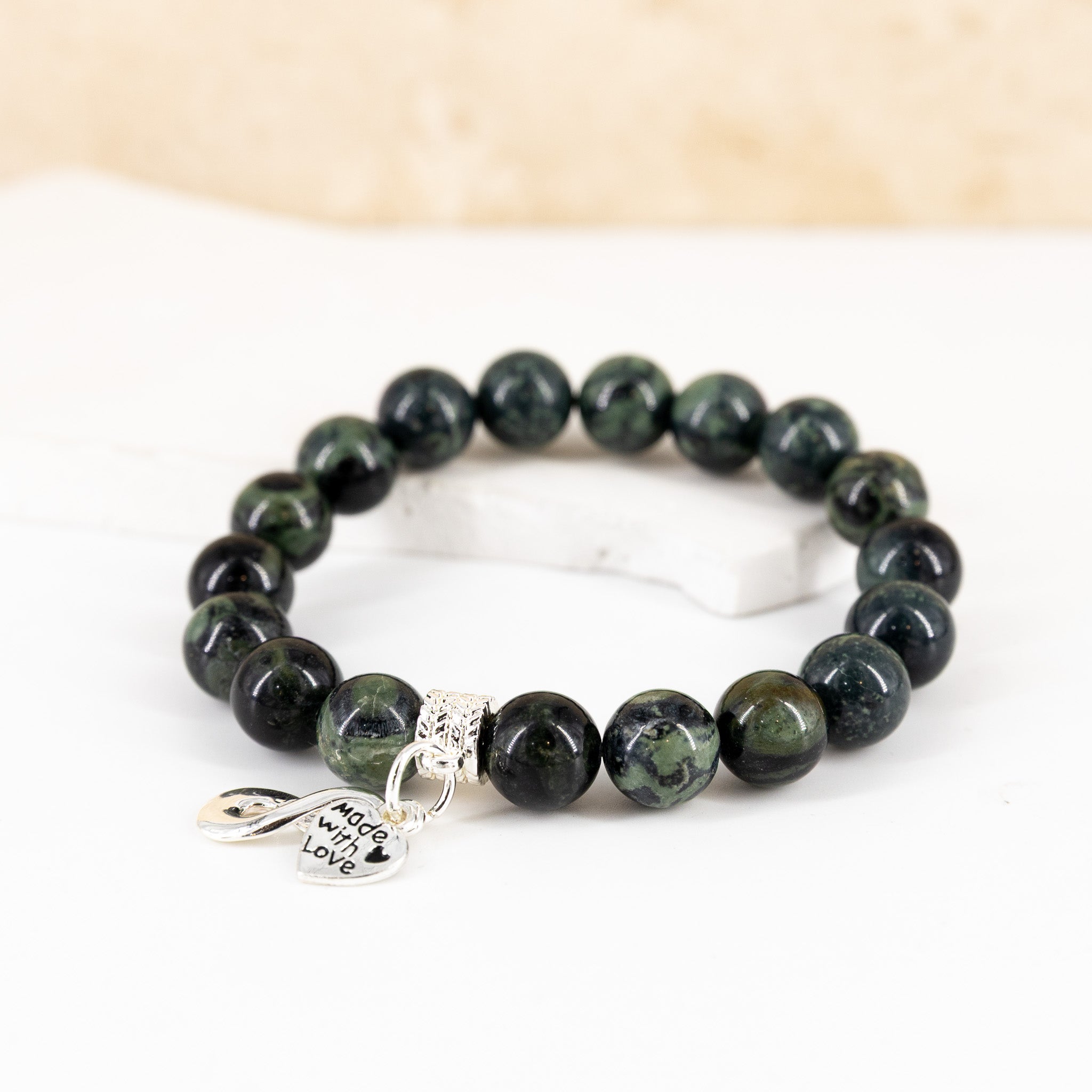 Pounamu Bead Bracelet