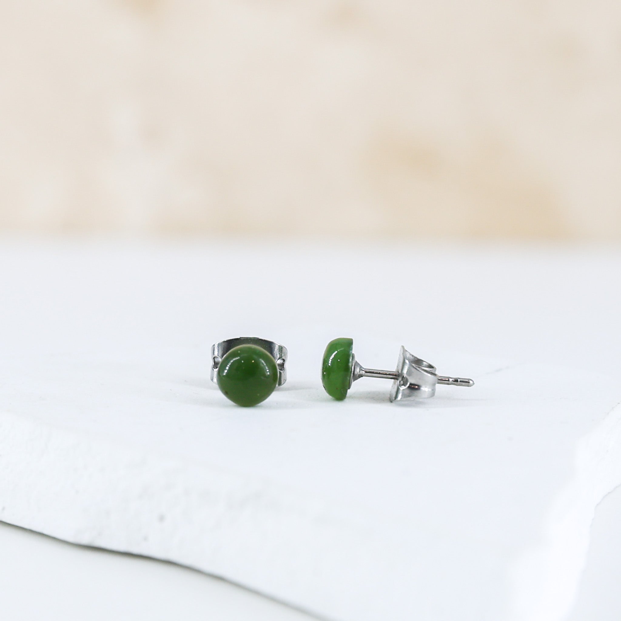 Greenstone/Pounamu Studs