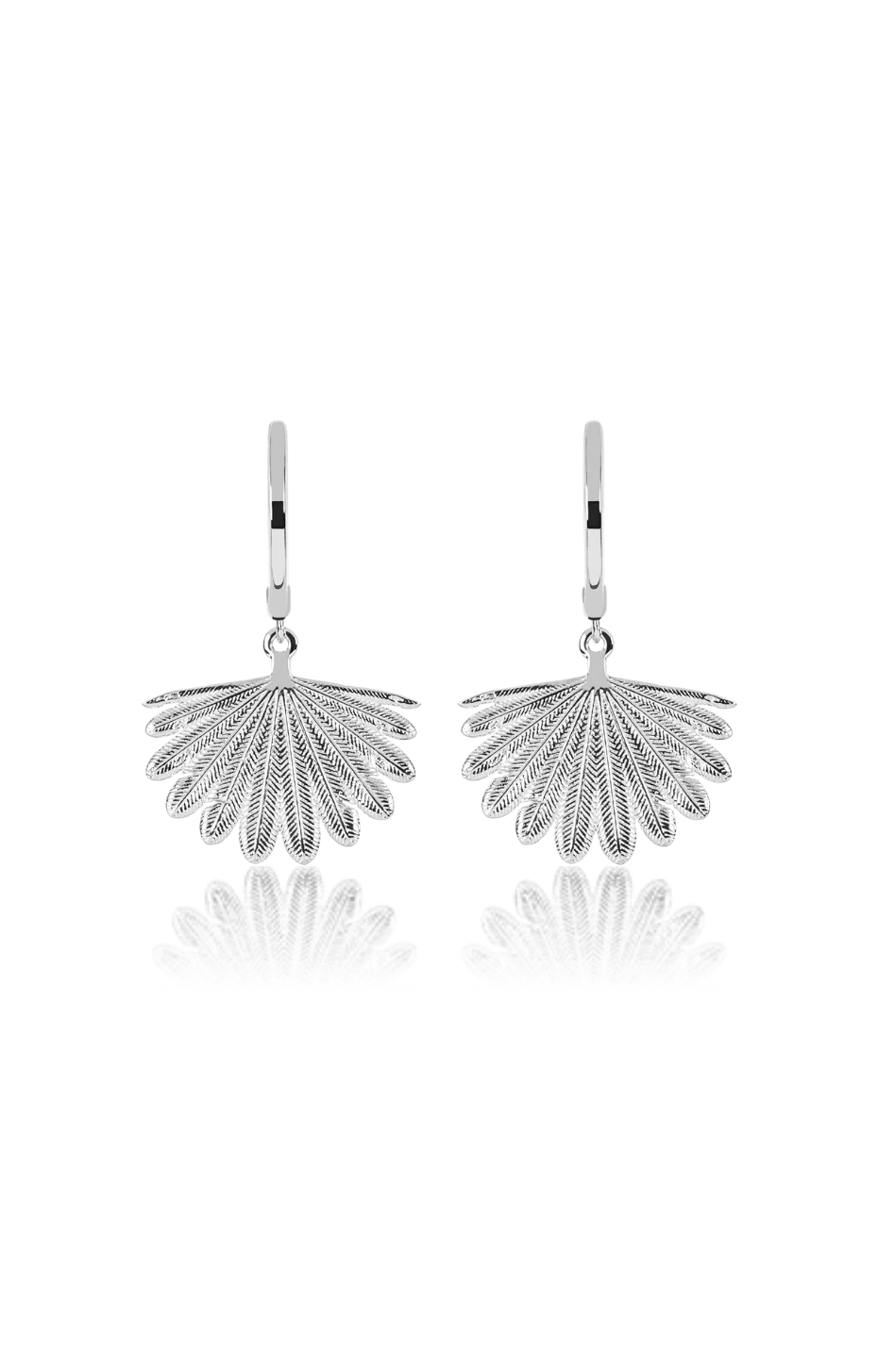 Silver Fan Tail Midi Huggies