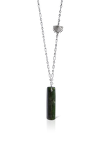 Pounamu Piwakawaka Drop Pendant