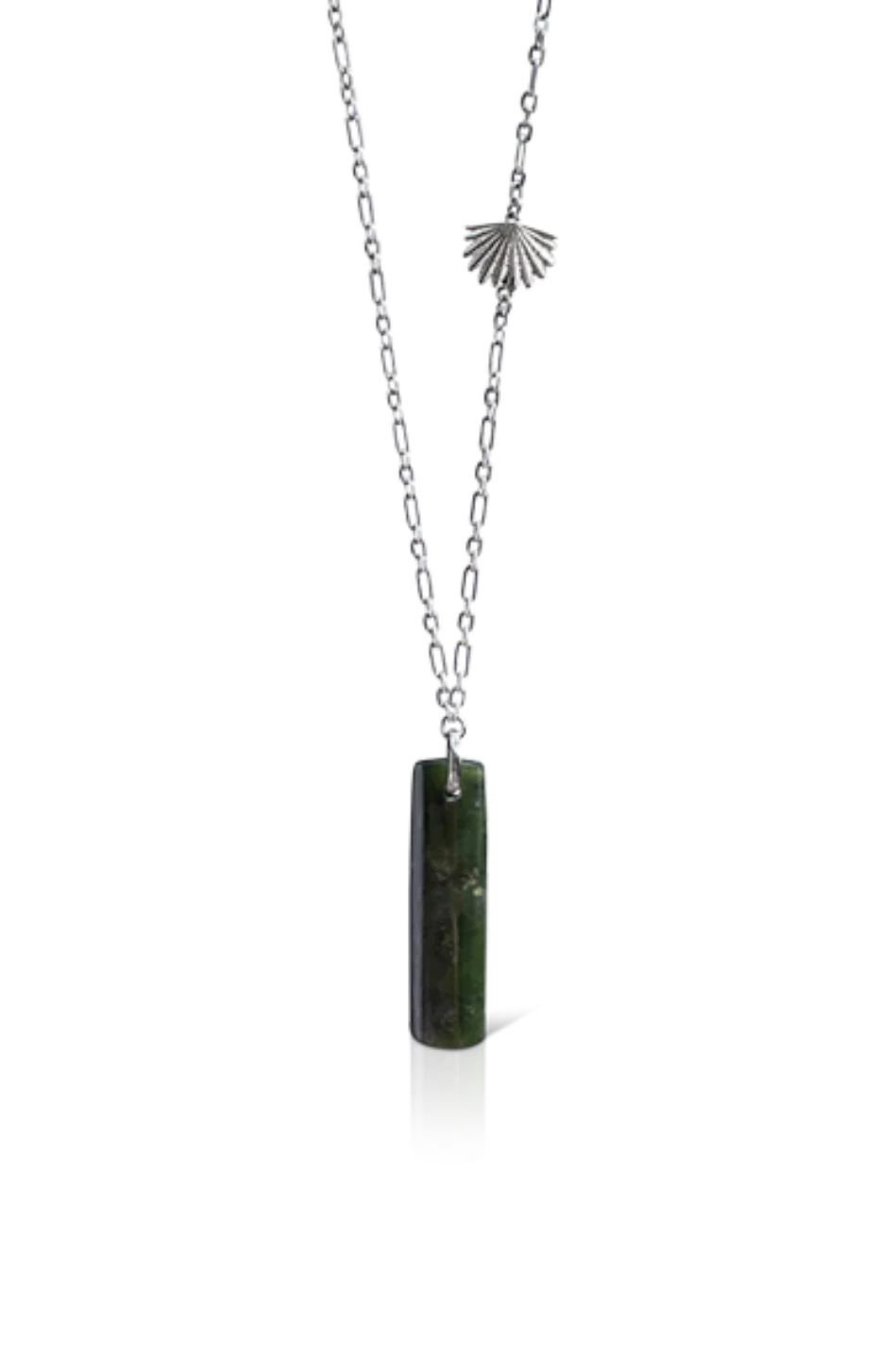 Pounamu Piwakawaka Drop Pendant