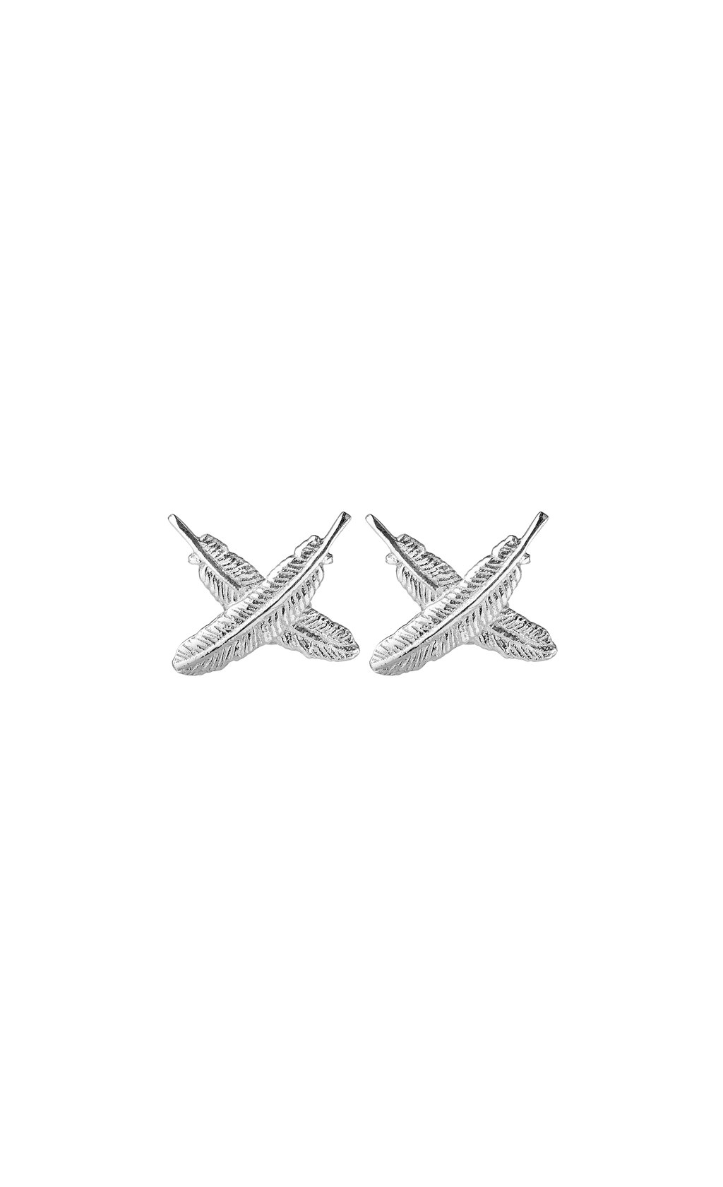 Mini Feather Kisses Studs