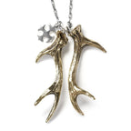 Double Antler Pendant