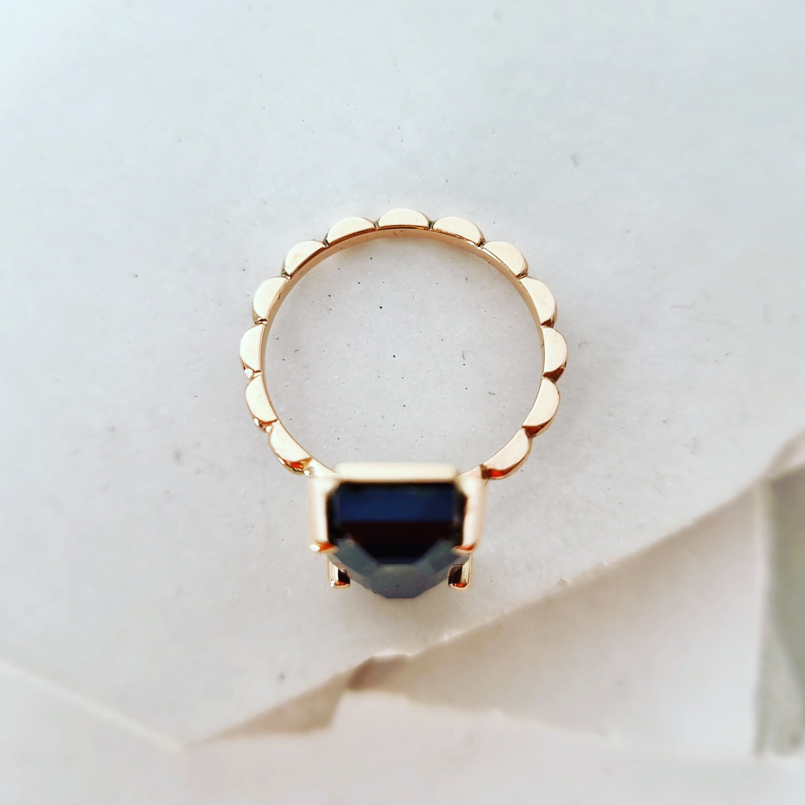 The Leading Lady: Moss Green Tourmaline Ring