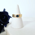 Ocean's Gaze: Sapphire Ring
